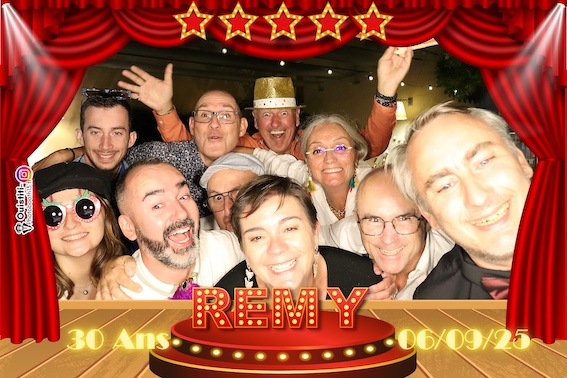 Protégé : Rémy 30 ans, photobooth à Beaurecueil.