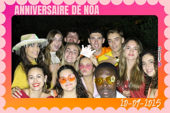 Protégé : Anniversaire de Noa, photobooth à Pourcieux.