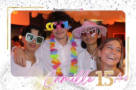 Protégé : Camille 15 ans, photobooth à Allauch.