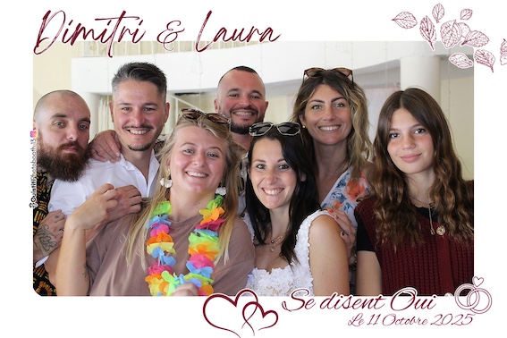 Protégé : Dimitri & Laura, photobooth à Gémenos.