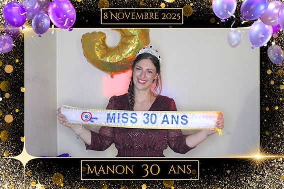 Protégé : Manon 30 ans, photobooth à Marseille.