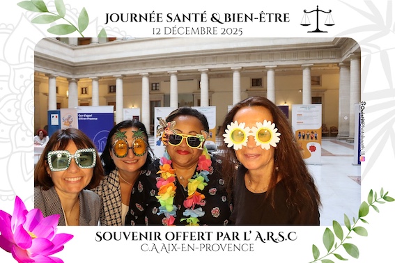Protégé : Journée santé & bien-être de l’A.R.S.C., photobooth à Aix En Provence.