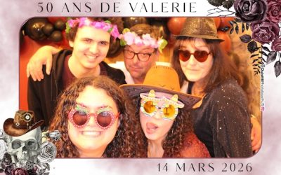 Protégé : Valérie 50 ans, photobooth à Chateauneuf Le Rouge