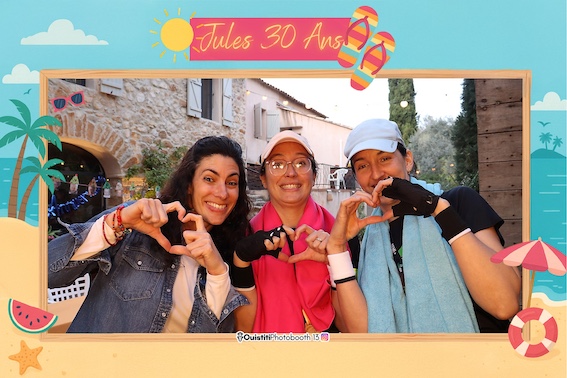 Protégé : 30 ans de Jules, photobooth à La Bouilladisse.