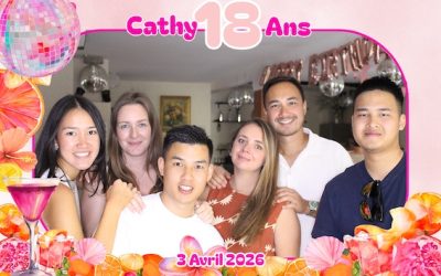 Protégé : 18 ans de Cathy, photobooth à Auriol.