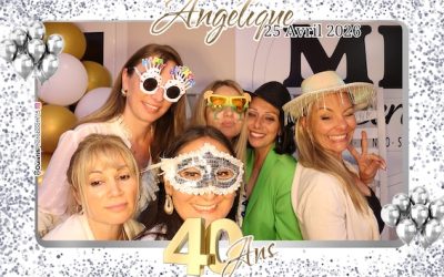 Protégé : 40 ans d’Angélique, photobooth à Gémenos.