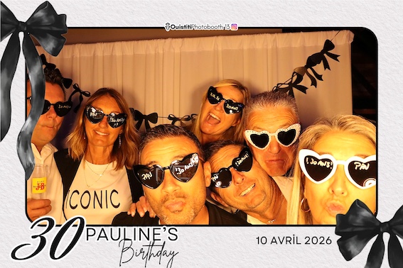 Protégé : Pauline’s 30 birthday, photobooth à La Ciotat.