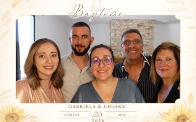 Protégé : Baptême de Gabriela & Chiara, location de photobooth à Marseille.