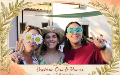 Protégé : Baptême de Lina & Manon, location de photobooth à Trets.