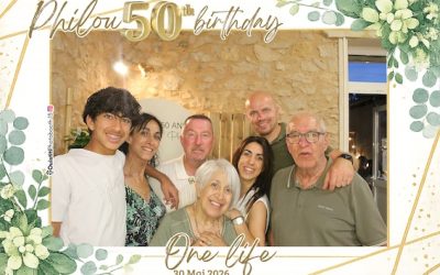 Protégé : Anniversaire de Philou, location de photobooth à Pourrières.
