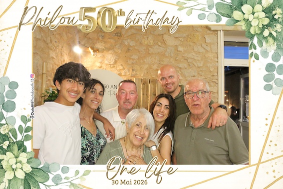 Protégé : Anniversaire de Philou, location de photobooth à Pourrières.