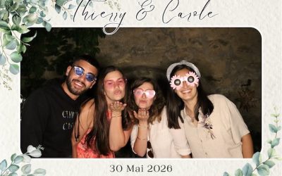 Protégé : Mariage de Thierry & Carole, location de photobooth à Aurons.