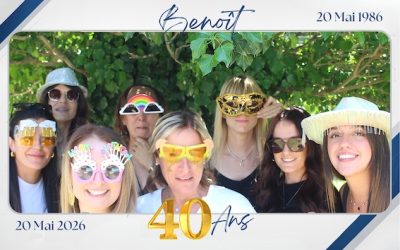 Protégé : Anniversaire de Benoît, location de photobooth à Simiane-Collongue.