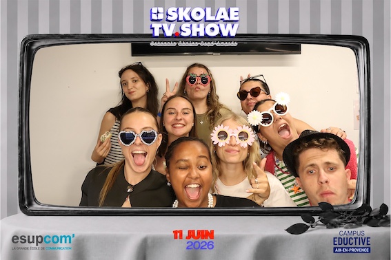Protégé : My Skolae TV Show, location de photobooth à Aix-en-Provence.