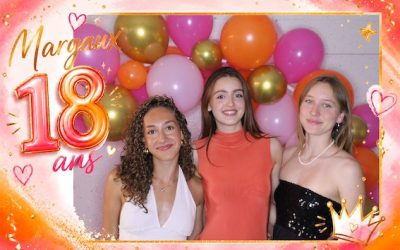 Protégé : 18 ans de Margaux, location de photobooth à Aubagne.