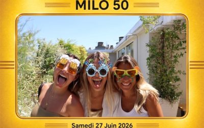 Protégé : 50 ans de Milo, location de photobooth à Marseille.