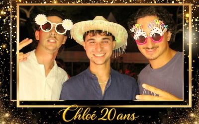 Protégé : 20 ans de Chloé, location de photobooth à La Ciotat.
