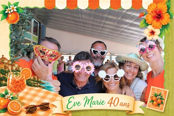 Protégé : 40 ans d’Eve Marie, location de photobooth à La Ciotat.
