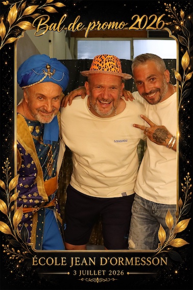 Protégé : Bal de promo de l’école Jean d’Ormesson, location de photobooth à Ceyreste.