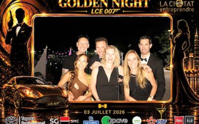 Protégé : Soirée Golden Night LCE, location de photobooth à La Ciotat.