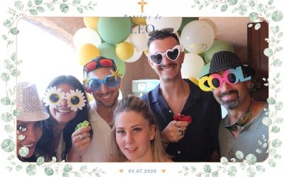 Protégé : Baptême de Léo, location de photobooth à Rougiers.