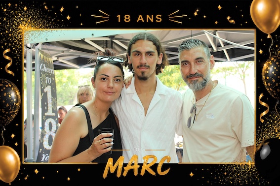 Protégé : Anniversaire de Marc, location de photobooth à Rousset.