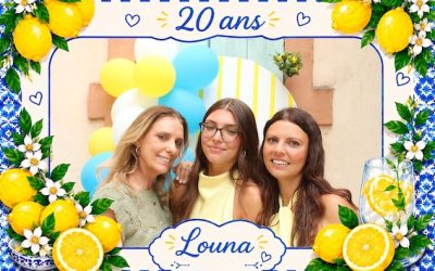Protégé : 20 ans de Louna, location de photobooth à Simiane-Collongue.