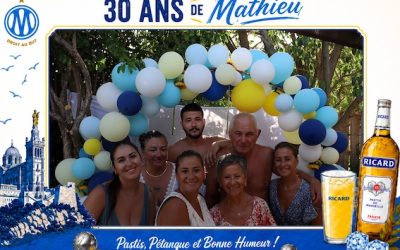 Protégé : 30 ans de Mathieu, location de photobooth à Aubagne.