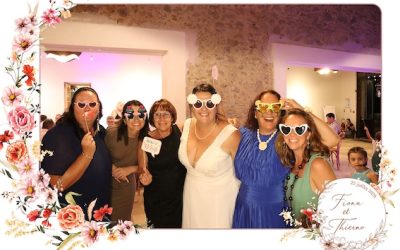 Protégé : Mariage de Fiona & Thierno, location de photobooth à La Celle.