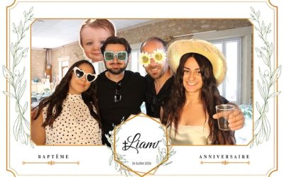 Protégé : Baptême & 1 an de Liam, location de photobooth & livre d’or vidéo à Pourrières.