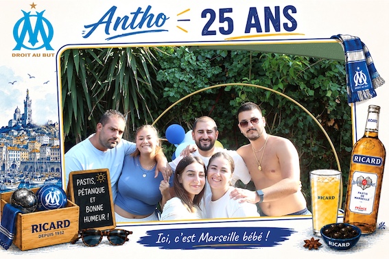 Protégé : 25 ans d’Antho, location de photobooth à Marseille.