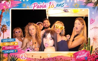 Protégé : 18 ans de Paola, location de photobooth à Auriol.