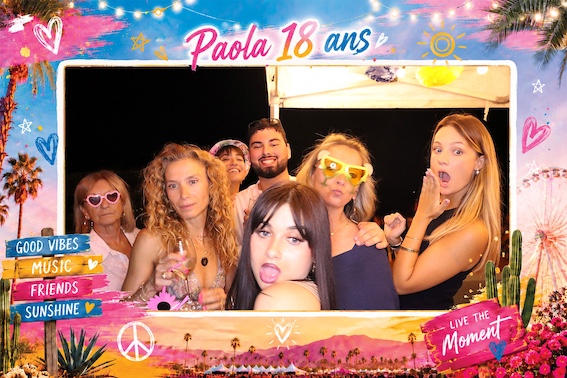 Protégé : 18 ans de Paola, location de photobooth à Auriol.