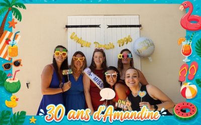 Protégé : 30 ans d’Amandine, location de photobooth à La Ciotat.
