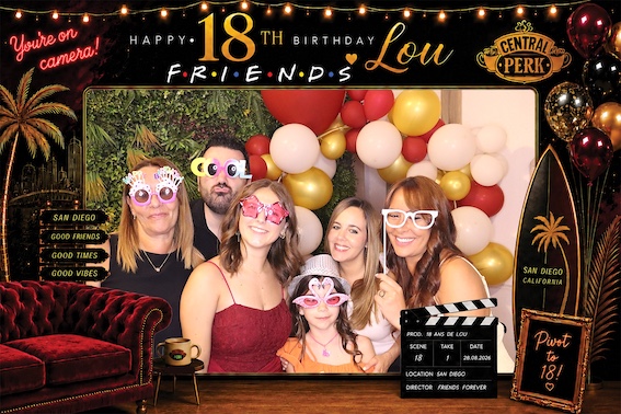 Protégé : 18 ans de Lou, location de photobooth à Allauch.