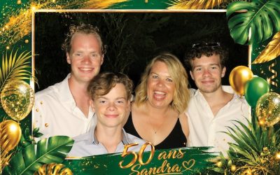 Protégé : 50 ans de Sandra, location de photobooth à Pélissanne.
