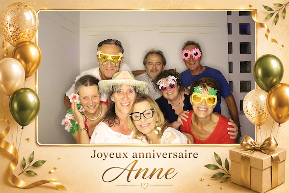Protégé : Anniversaire d’Anne, location de photobooth à Belcodène.
