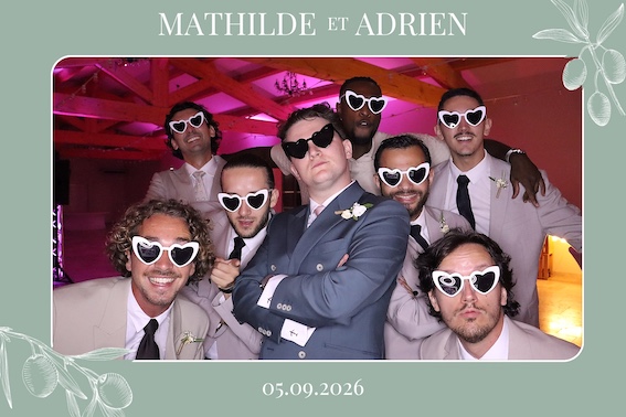 Protégé : Mariage de Mathilde & Adrien, location de photobooth à La Celle.
