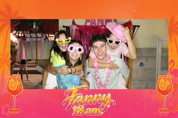Protégé : 18 ans de Fanny, location de photobooth à Marseille.