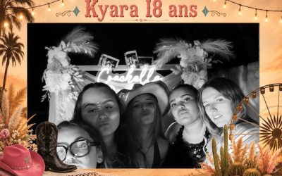 Protégé : 18 ans de Kyara, location de photobooth à La Ciotat.