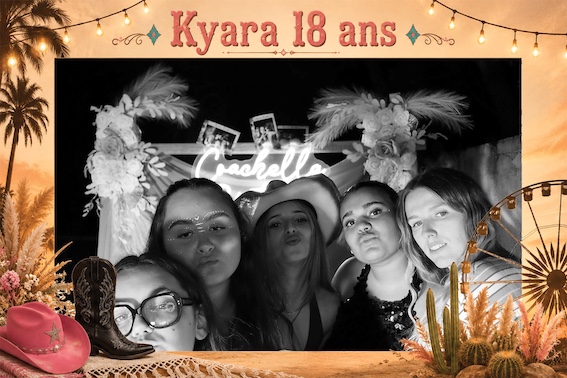 Protégé : 18 ans de Kyara, location de photobooth à La Ciotat.