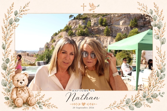Protégé : Baptême de Nathan, location de photobooth à Marseille.