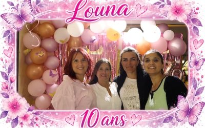 Protégé : 10 ans de Louna, location de photobooth à Aubagne.