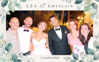 Protégé : Mariage de Léa & Ghyslain, location de photobooth à Solliès-Pont.